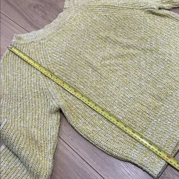 Free People Electric City Cotton Linen Blend Pullover Sweater - Picture 4 of 8